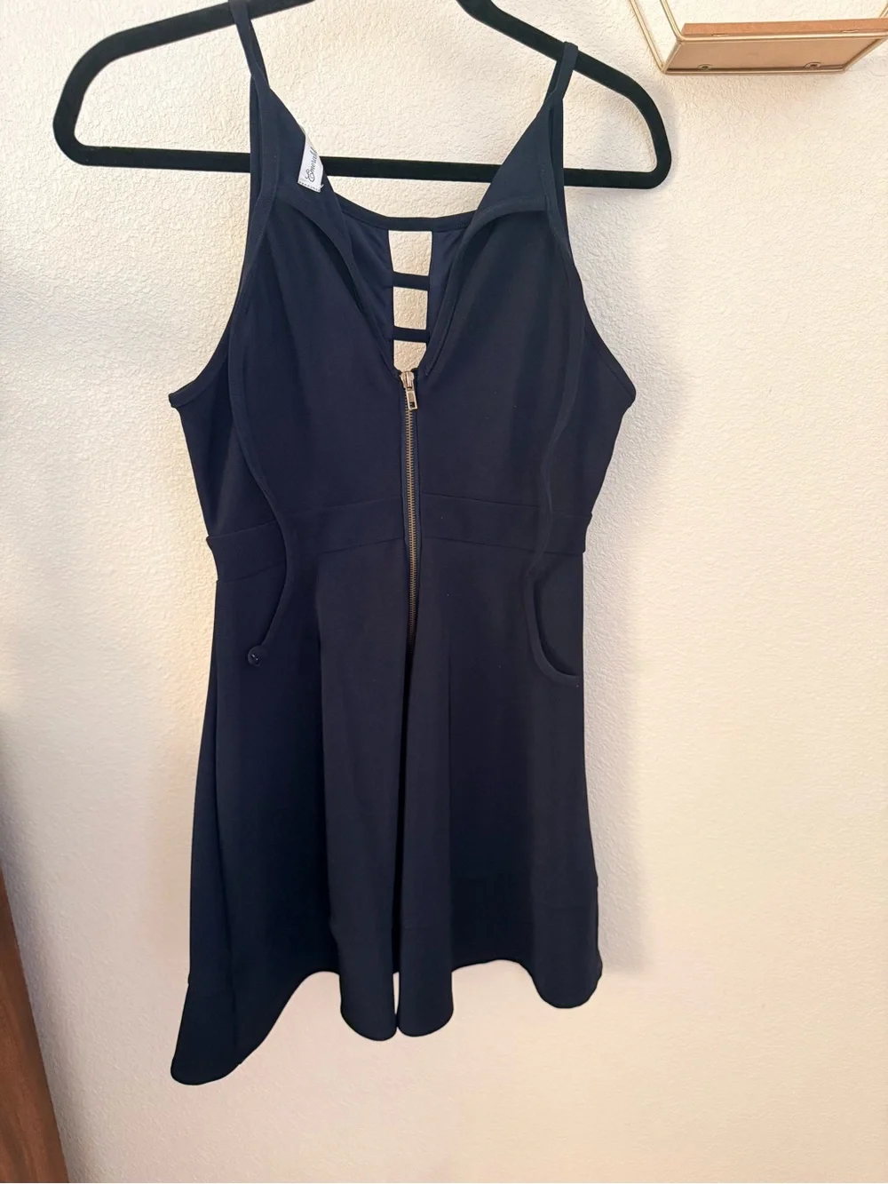 Black Studded Tank Dress - Picture 2 of 2